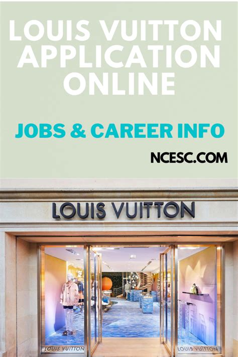 how to apply at louis vuitton